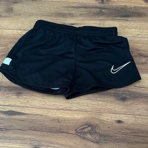 Nike Girl's Black Athletic Shorts